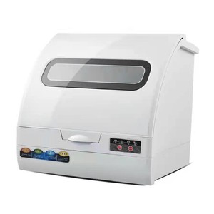 Mini lave-vaisselle de comptoir compact et portable pour la maison, le camping-car, le bureau, avec séchage et désinfection, corps fin NHD01001 - Product Image 2