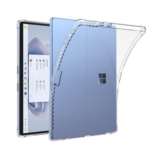 Pour <span class=keywords><strong>Microsoft</strong></span> Surface Pro 11/10/9/8 étui clair mince antichoc coin souple coque en TPU étui pour tablette pour Surface Pro 11 13.0" - Product Image 1