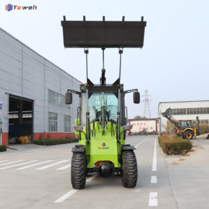 Maquinaria de construcción de ingeniería Yaweh, tractor de jardín pequeño de 1,0 toneladas, cantera de arena, 4x4, retroexcavadora pequeña de 1,5 toneladas y 1 tonelada - Product Image 4