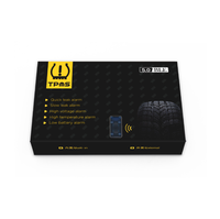 Capteurs TPMS V102A pour voiture avec capteur interne intégré, surveillance de la pression des pneus, connexion sans fil, alarme interne, BT 5.0