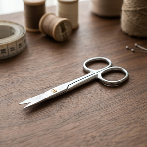 Produit très vendu, ciseaux à ongles en acier inoxydable à lame droite avec pointe acérée pour les soins de beauté, adultes, poignée ronde durable - Product Image 4