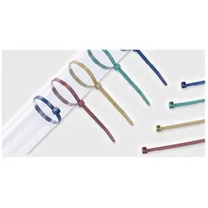Sensitive Operating Temperature Metal High Quality Cable Tie Color