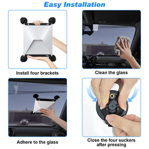 Starlink <span class=keywords><strong>mini</strong></span> cửa sổ trời cốc hút núi kit kim loại thiết kế mạnh mẽ cho xe RV thuyền thu truyền hình vệ tinh - Product Image 6