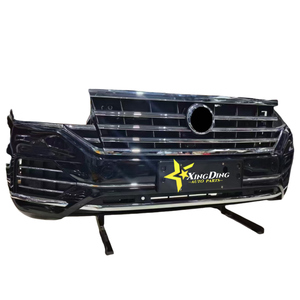 Original pour Volkswagen <span class=keywords><strong>Touareg</strong></span> 19-23 Pare-chocs avant assemblage grille centrale radiateur extrémité avant - Product Image 1
