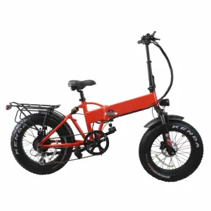 Bicicleta eléctrica plegable de 20 pulgadas, bici barata, onebot, neumático ancho