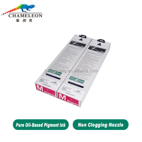 Tête d'impression jet d'encre anti-colmatage Chameleon S-6303, pigment pur à base d'huile pour cartouche compatible Magenta 1000ml haute vitesse CC3010