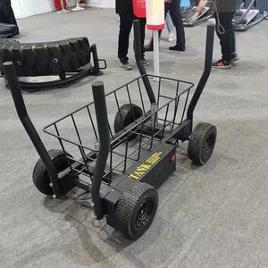 Carro de Empuje Multifuncional para Gimnasio con Soporte para Discos de Pesas y Cuerda de Entrenamiento, Equipo de Fitness Comercial y Doméstico al por Mayor - Product Image 3