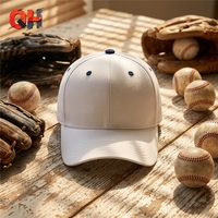 Casquettes de baseball personnalisées OEM avec lettres brodées en 3D, couleur unie et fermeture snapback réglable