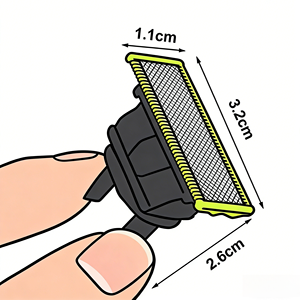 Tête de rasoir électrique de rechange, tête de rasoir électrique, <span class=keywords><strong>lame</strong></span> de rechange unique - Product Image 1