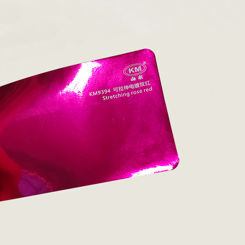 KM9394 Étirable, électroplaqué rose rouge