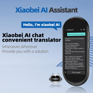 Traducteur vocal intelligent portable IA 150 langues <span class=keywords><strong>en</strong></span> ligne/hors ligne Machine de traduction A10 4G <span class=keywords><strong>Voix</strong></span> intelligente simultanée - Product Image 3
