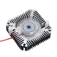 Ventilateur de refroidissement en aluminium Snowhite, 55mm, 2 broches, dissipateur thermique, adapté au PC, ordinateur, processeur, carte vidéo VGA, VC899 P18 0.25