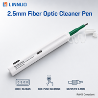 Nettoyeur de fibres optiques SC, Nettoyeur à un clic SC, Nettoyeur à clic pour connecteurs 2,5 mm, 800 utilisations