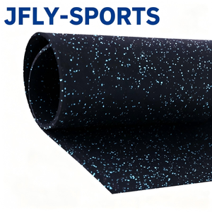 Rouleaux de sol en caoutchouc ultra-résistants et durables, revêtement sportif anti-fatigue pour centres de fitness et zones de musculation - Product Image 1