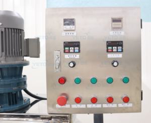 Yeto 50l 100l 500l Roestvrijstalen Homogenisator Mixer Tank Met Roerwerk En Jas Verwarming Koeling Shampoo Zeep Mengmachine - Product Image 3