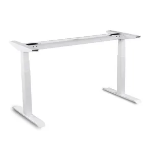 Standing Ergonomic Height Adjustable Sit To Stand Home Office Desk Dual Motor Smart Furniture Electric Lifting Table Frame