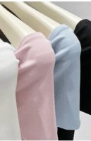 Haut femme à épaules dénudées, torsadé devant, coupe ajustée, manches courtes, froncé, pour superposition, sexy, décontracté, chemisier d'été