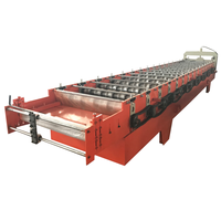 Mesin pembuat ubin, 2021 Indonesia logam 750 mm Spock Panel atap lembar dinding Roll membentuk mesin