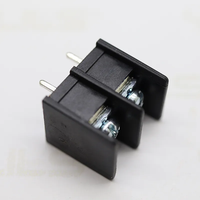 Alta calidad 8,25mm paso negro 3,8mm 5,0mm 5,08mm 7,62mm 9,5mm bloques de terminales macho recto conector rápido Pcb bloque de terminales