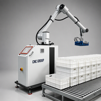 Lengan Robot Kolaboratif Vertikal Industri dengan Tenaga Servo dan TCP Aktif untuk Tugas Palletizing Otomatis dan Pemrosesan Kargo