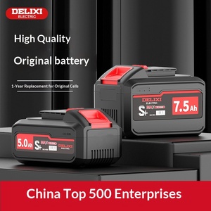 แบตเตอรี่ลิเธียม Delixi 21V อเนกประสงค์ 2000W ความจุขนาดใหญ่ สว่าน ไขควง เลื่อยโซ่ไฟฟ้า ชุดแบตเตอรี่แท้ - Product Image 1