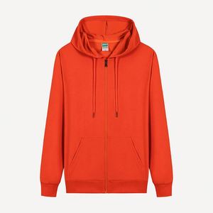 Vente en gros usine : Sweat à capuche zippé épais pour homme avec broderie, personnalisable, de haute qualité, avec impression de logo sur mesure, en coton - Product Image 5