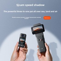 SJCAM C400 Caméra d'Action de Poche 4K HD Vidéo, Légère en Métal, Portable avec Écran Rotatif Détachable, Design de Haute Qualité, Nouveau Modèle 2025