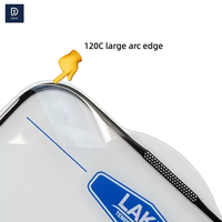 Haute galvanoplastie en aluminium Anti-peep Gorilla Glass Privacy 9H pour Iphone 17 16 15 7 Se Anti-SPY Protecteur d'écran en verre trempé