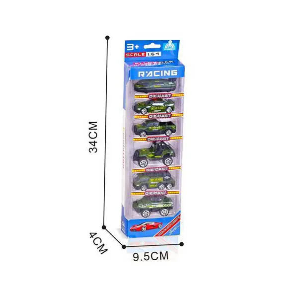 1:64 Sliding free wheel alloy military vehicle metal diecast car miniature cars toys for kids