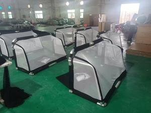 But de football portable en acier métallique, filet de football, entraînement, buts de football pliables durables, vente chaude - Product Image 6