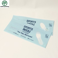 Sacs d'emballage personnalisés haut de gamme pour semelles intérieures et chaussettes, sacs d'emballage pour semelles rehaussantes pour hommes et femmes
