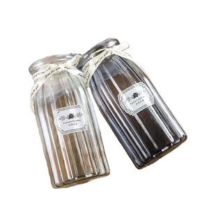 Centerpiece Decorative Colored Clear Glass <strong>Flower</strong> <strong>Vase</strong>/Glass <strong>Vase</strong> - Product Image 1
