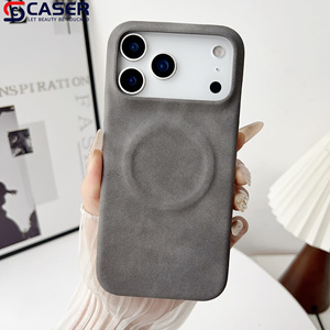 Tinh vi cảm thấy mới độc quyền kinh doanh bìa cho 15 16 Pro/pomax cao cấp da cừu vải từ trường hợp điện thoại cho iphone17pro - Product Image 5