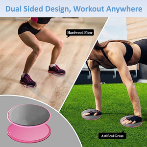 Bán buôn sàn thanh trượt tập thể dục ban nhạc sức mạnh cốt lõi ban nhạc Bộ tàu lượn trượt đĩa với sức đề kháng ban nhạc cho tập luyện - Product Image 6