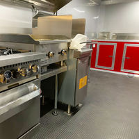 Remorque de concession Voiture-restaurant mobile Remorque de nourriture avec équipements de cuisine complets Bar mobile Camion de nourriture entièrement équipé