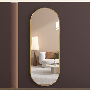 กระจกเฟรมอลูมิเนียมรันเวย์กระจกติดผนังกระจกเหมาะสำหรับร้านทำผมและห้างสรรพสินค้า - Product Image 5