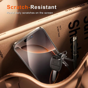 <span class=keywords><strong>Protector</strong></span> de Pantalla de Vidrio Templado Anti-Espía con Cobertura Total Anti-Rotura, Borde Súper Curvo 300C y Protección ESD para iPhone 17 Pro - Product Image 3