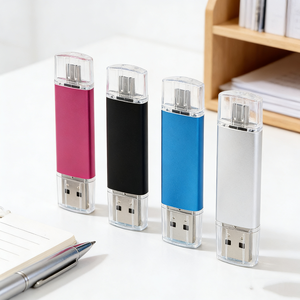 Custom Logo Swivel 1GB 32GB OTG USB Dual Flash Drive for Android Smartphone Type B Micro <strong>Pendrive</strong> 4GB 8G 16GB 64g - Product Image 4