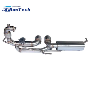 ท่อไอเสียแคทแบ็ค FlowTech High Performance T304 สแตนเลสสตีล วาล์วทรอนิก สำหรับรถยนต์ Smart W453 1.0/0.9t - Product Image 2