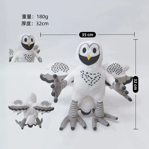 LINDA Bestsellers 99 Nights Horror Game Merchandise - Forest 99 Nights Moose Plush Toy Doll (en stock) - Product Image 3