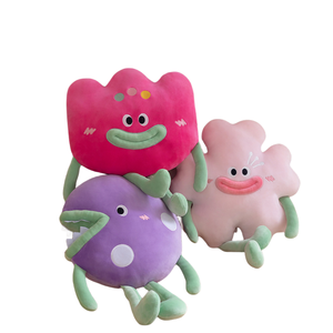 Jouets en peluche personnalisés, oreiller en forme d'ours, monstre, poupée moche, jouets en peluche avec rembourrage en coton PP, fabricant direct - Product Image 1