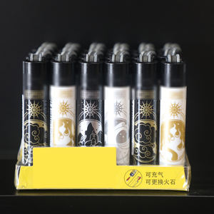 カスタムメタル製防風シガレット・シガーライター、ホルスター付きピストル型・ガン型ライター、喫煙用ジェットトーチライター - Product Image 4