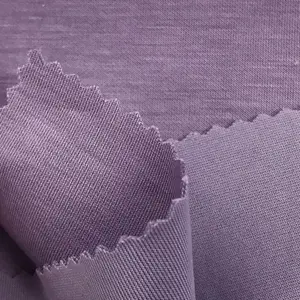 Chất lượng cao polyester Rayon Spandex bánh sandwich đôi mặt dệt kim nhiệt mặc Vải cho bán buôn