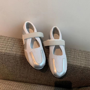<span class=keywords><strong>Zapatillas</strong></span> planas informales con logotipo personalizado <span class=keywords><strong>de</strong></span> fabricante para mujer, <span class=keywords><strong>zapatillas</strong></span> con <span class=keywords><strong>punta</strong></span> <span class=keywords><strong>de</strong></span> <span class=keywords><strong>Ballet</strong></span> <span class=keywords><strong>de</strong></span> tela <span class=keywords><strong>de</strong></span> malla transpirable para mujer para el verano - Product Image 2