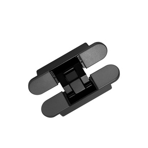 Hidden Door Hinges 3D Adjustable Cross Shape Aluminum Alloy Zinc Alloy Wooden Door Outward Opening 180 Degrees - Product Image 2