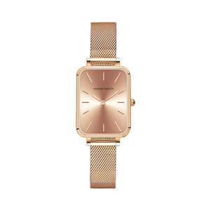 Light Luxury Retro Square Ladies Quartz Watch Japanese Movement Waterproof Casual Wristwatch with Small Dial Fashion Accessory - Product Image 1