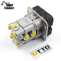 Vanne à pédale OTTO 158-8250 1588250 pour excavatrices 320D 323D 324D 325D 329D 330D – Pièces de rechange pour ensemble de vanne de commande hydraulique