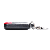 Télécommande de porte de garage à 2 boutons en ABS, code d'apprentissage, 433/315 MHz, émetteur de télécommande