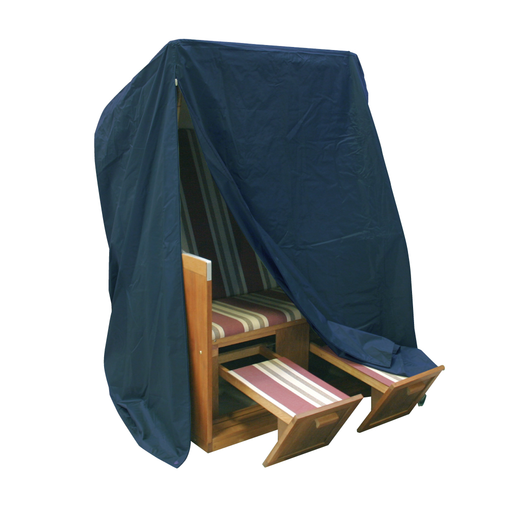 Высококачественный чехол для пляжной корзины из дерева и ротанга Strand korb, чехлы для пляжных стульев из полиэстера, чехлы для садовой мебели