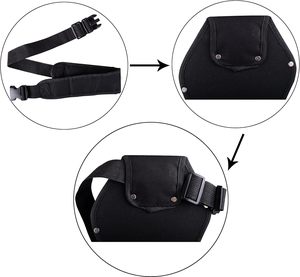 Impact <span class=keywords><strong>Drill</strong></span> Holster Driver <span class=keywords><strong>Drill</strong></span> Holder Bolsa de muñeca portátil Bolsa de hombro con correa desmontable - Product Image 5